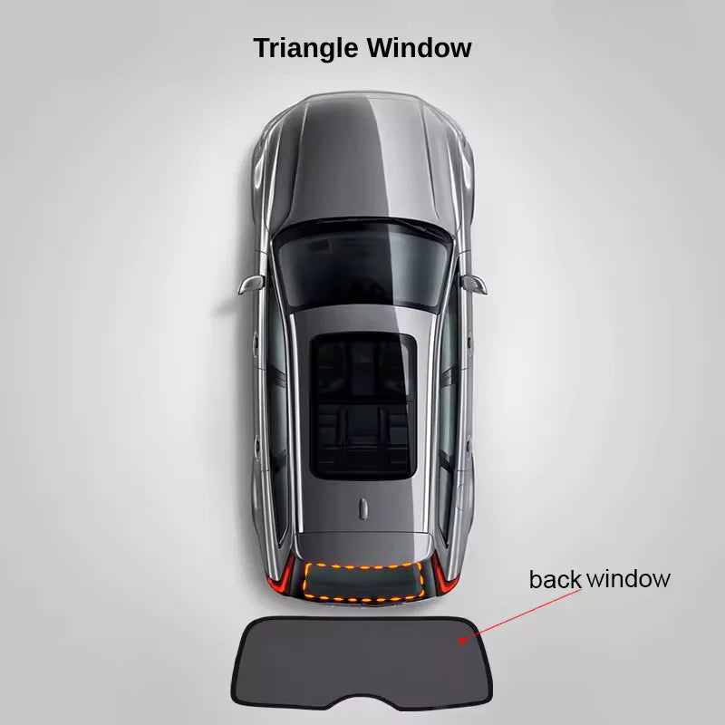 2025 Magnetic Window Sunshade Curtain Custom Car Side