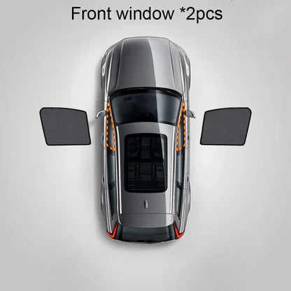 2025 Magnetic Window Sunshade Curtain Custom Car Side